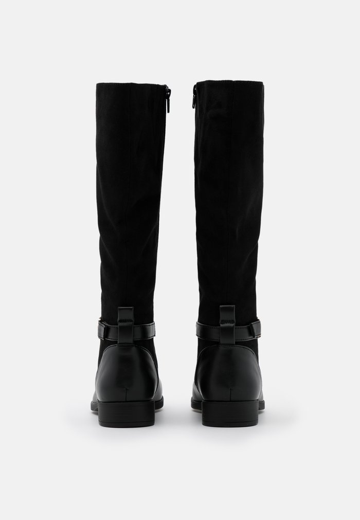 Bottes Anna Field Plates Zip UP Noir Femme | ALA-7525409